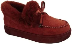 Ankle Boots For Women Comfy Snow Boots Winter Warm Short Booties Fur Lined Slip On Comfortable Warm Loafers Shoes