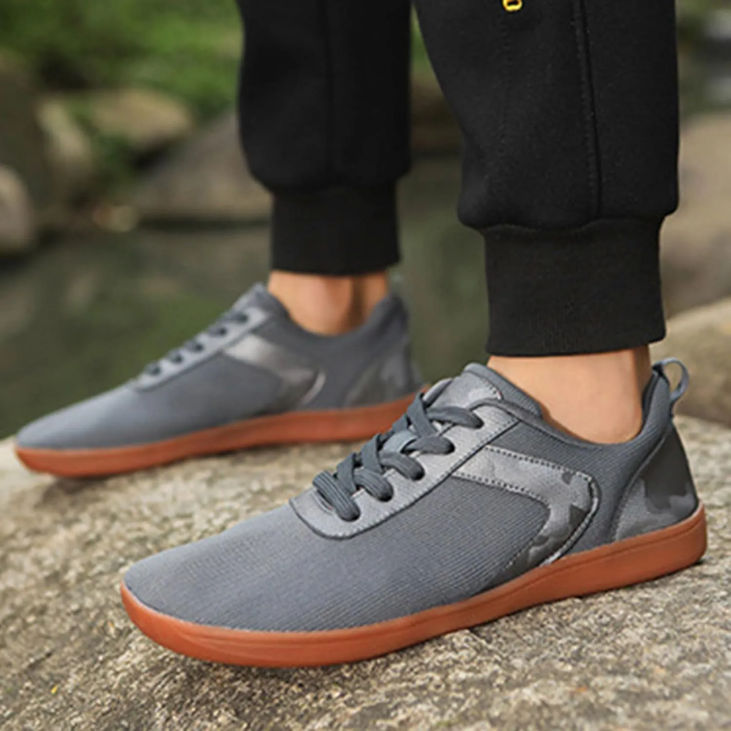 Arch Support Non Slip Minimalist Shoes for Men Non Slip Lightweight Workout Shoe Lightweight Minimalist Shoes