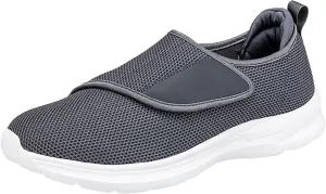 Athletic Fashion Sneakers for Men Comfortable Lightweight Casual Walking Shoe Lightweight Elderly Slip On Shoes