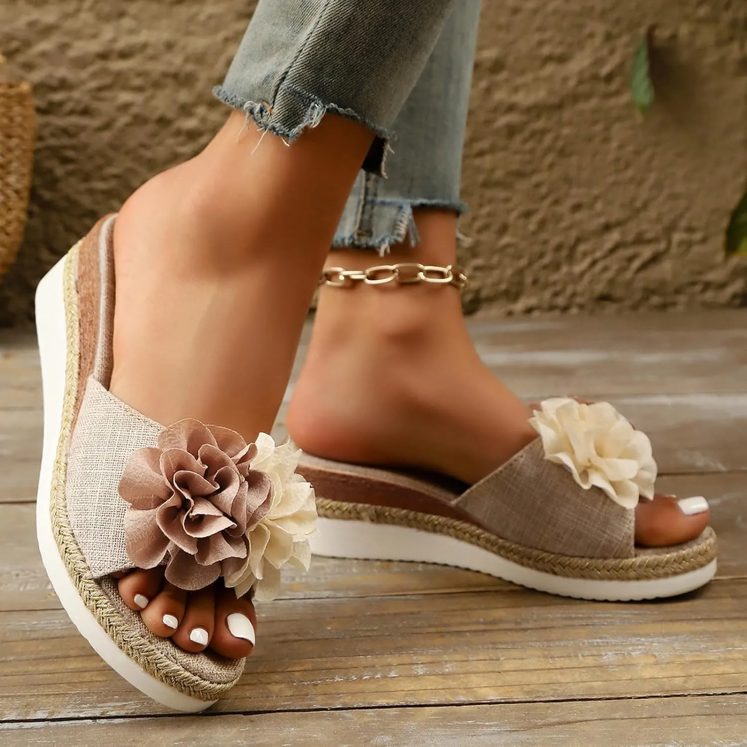 Beach Shoes Women's Slippers Seaside Vacation Flat One Slipper Sandals Womens Sports Sandals Size 5