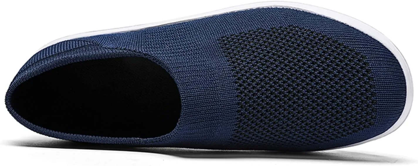 Black Platform Sneakers for Women Comfy Walking Shoes for Women Slip On Womens Casual Shoes Slip Ons Sneakers Womens Black Platform Fashion Sneakers Womens Shoes Slip On Dressy Casual Size 5.5