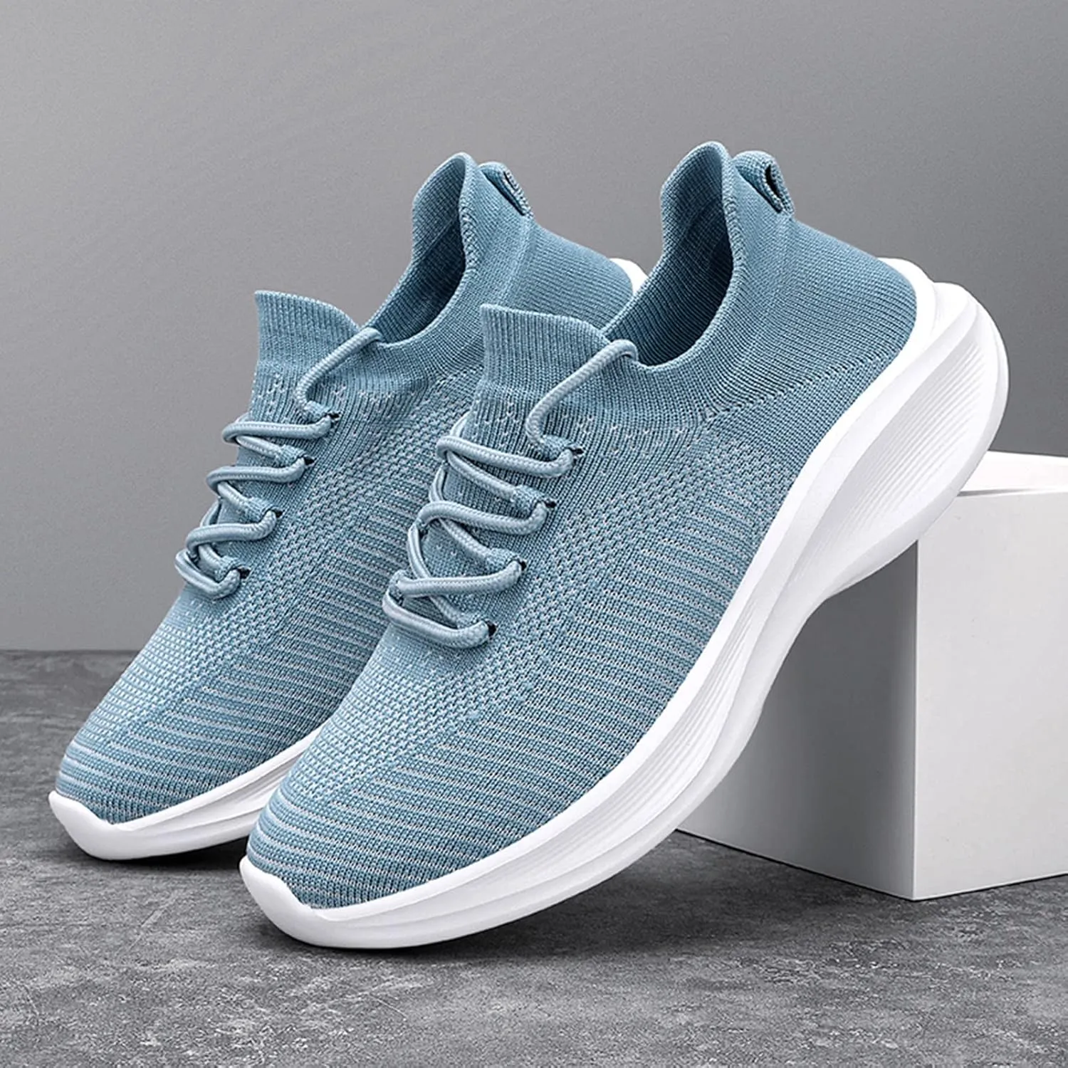 Black Wedge Sneakers for Women 2023 Women's Fashion Sneakers Slip On Tennis Shoes Women Comfortable Wide Womens Black Slip On Sneakers Size 8.5 Shoes for Plantar Fasciitis for Women Walking Athletic