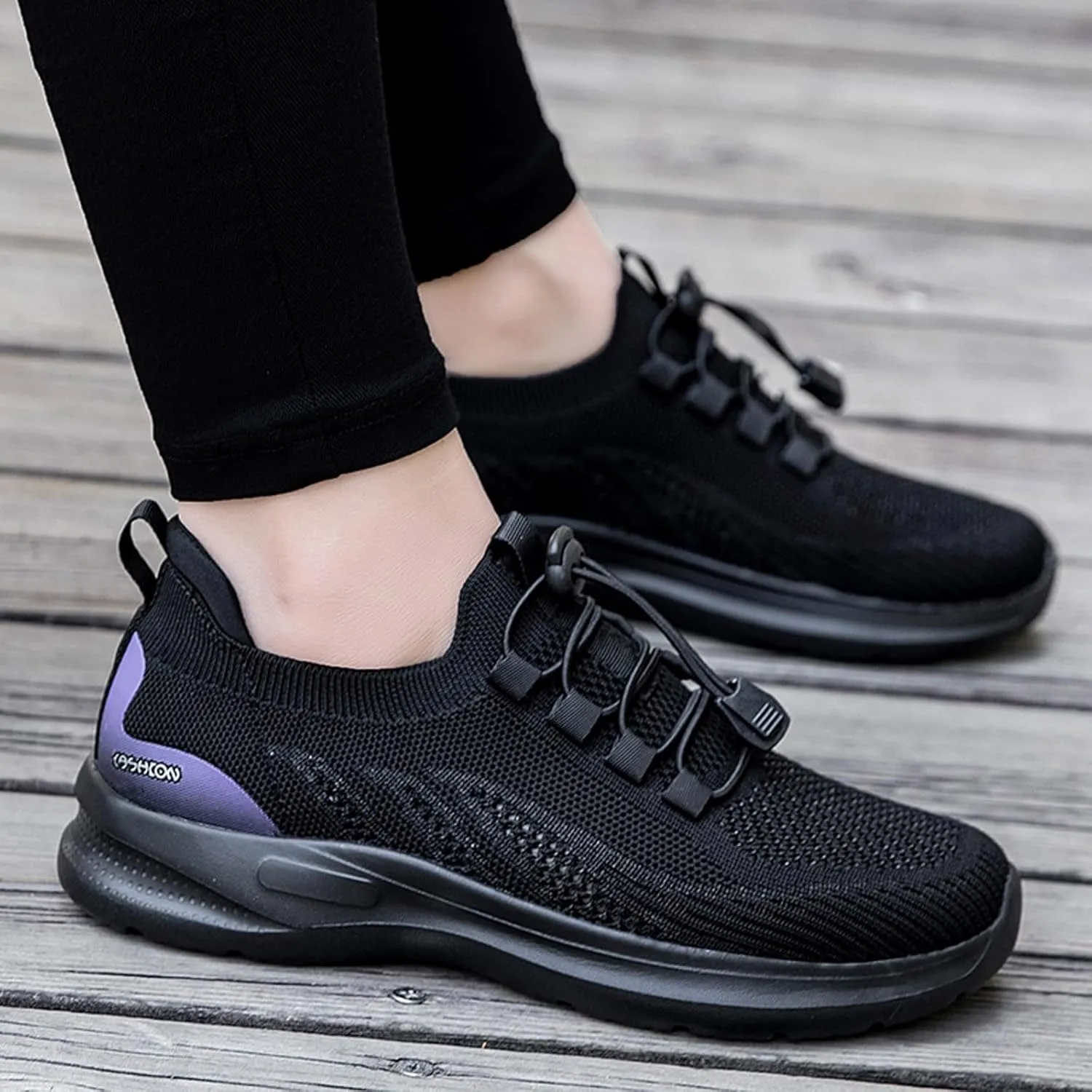 Bowling Shoes Women Size 9 Wide Womens Running Shoes Size 11.5 Slip On Womens Shoes Casual Fall Arch Support Orthopedic Plantar Fasciitis Shoes Women Black Flats Women's Black Slip On Dress Shoes