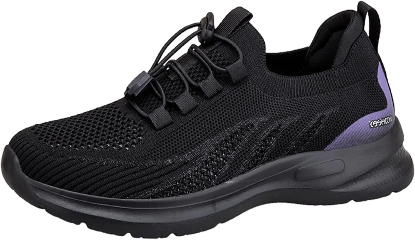 Bowling Shoes Women Size 9 Wide Womens Running Shoes Size 11.5 Slip On Womens Shoes Casual Fall Arch Support Orthopedic Plantar Fasciitis Shoes Women Black Flats Women's Black Slip On Dress Shoes