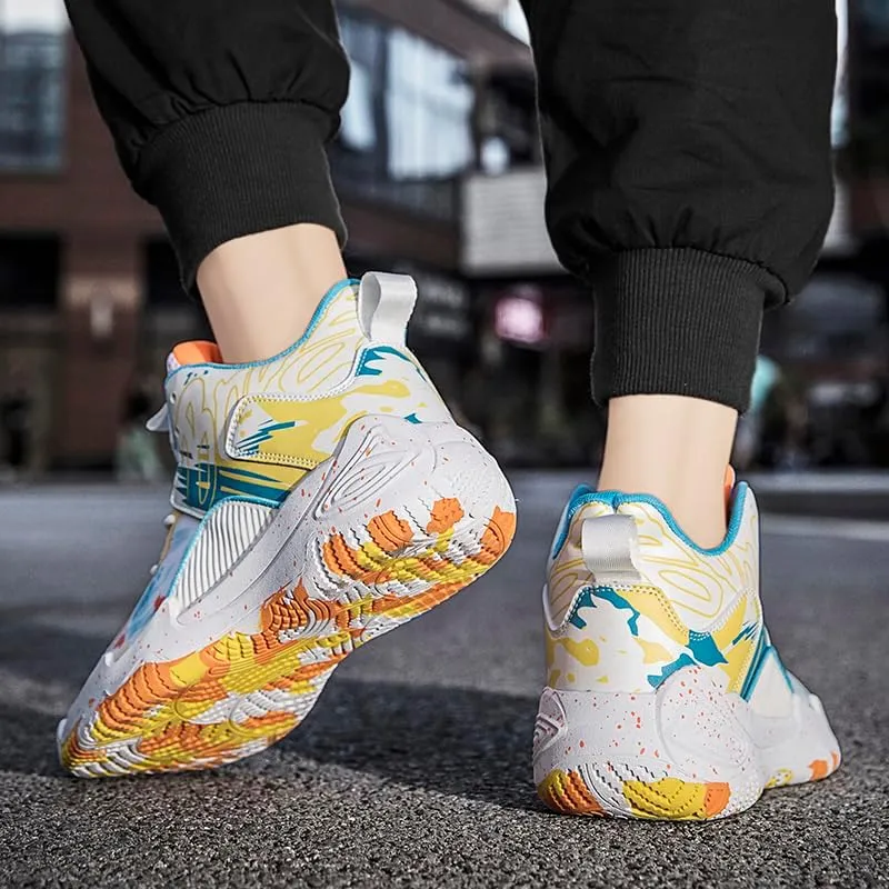 Boy's Basketball Shoes Lightweight Fashion Sneakers