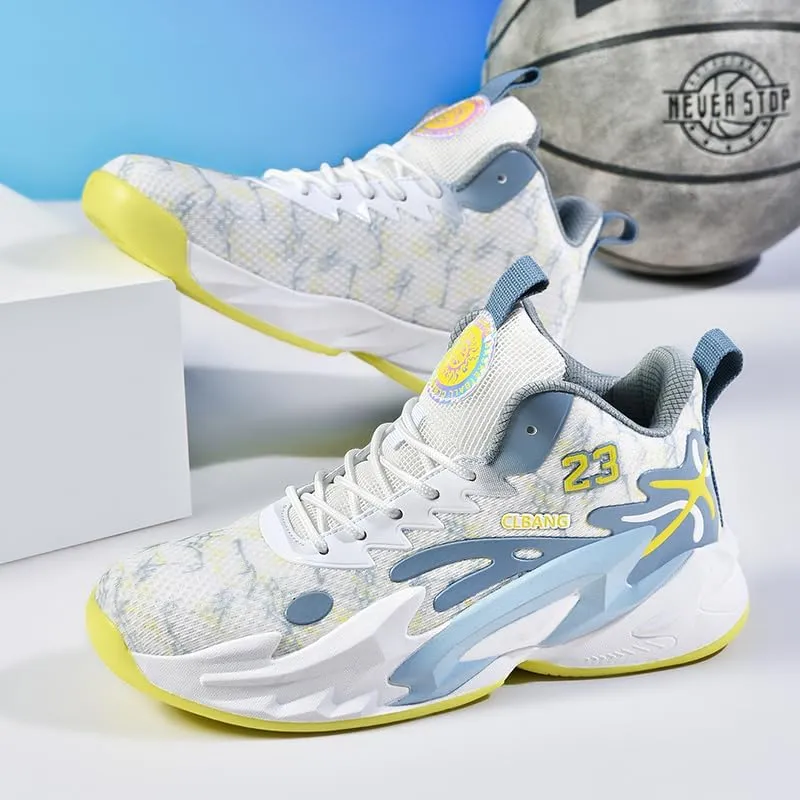 Boy's Basketball Shoes Lightweight Fashion Sneakers