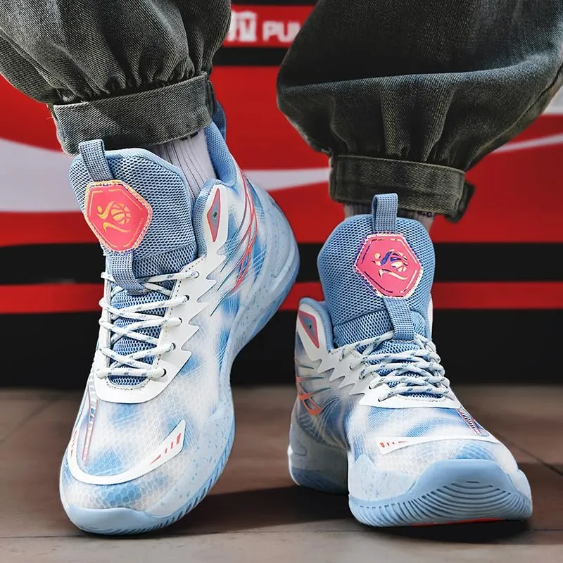 Boy's Basketball Shoes Lightweight Fashion Sneakers