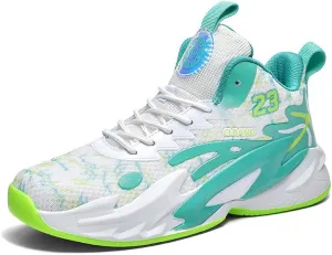 Boy's Basketball Shoes Lightweight Fashion Sneakers