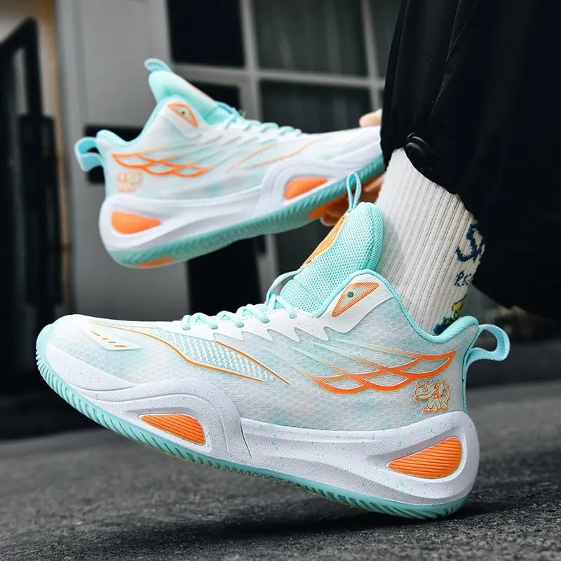 Boy's Basketball Shoes Lightweight Fashion Sneakers