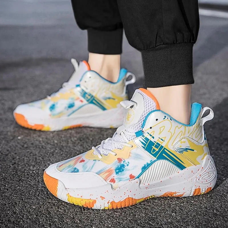 Boy's Basketball Shoes Lightweight Fashion Sneakers