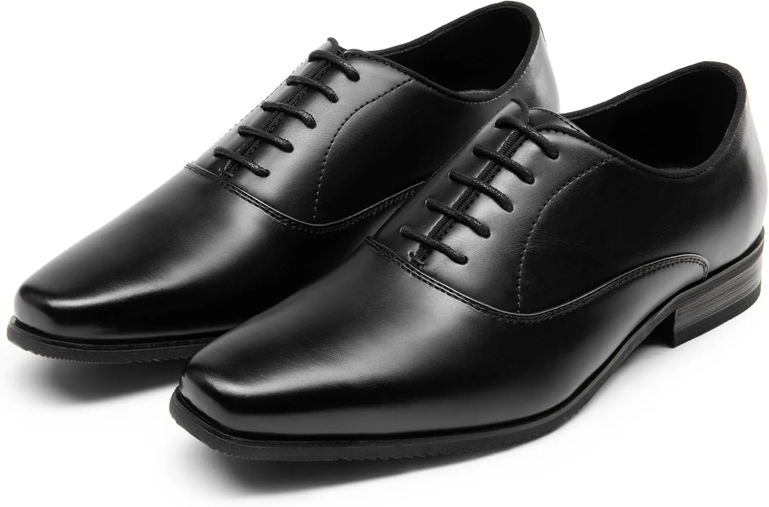 Bruno Marc Men's Dress Shoes Bussiness Formal Oxfords Wesley Lace Up Soft Plain-Toe
