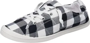 Chunky Sneakers Women Comfy Slip On Shoes for Women Slip On Gym Shoes for Women Wide Width Women's Running Shoes All Black Fashion Sneakers Shoes for Women