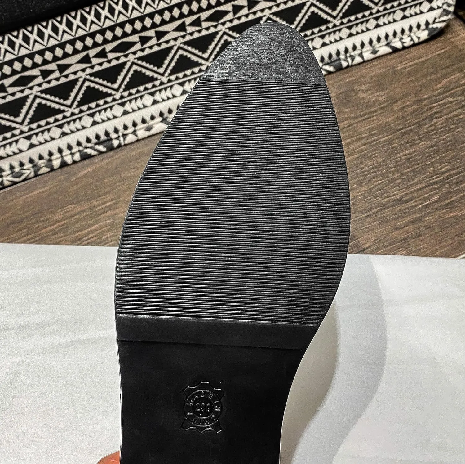 Classic Women's Chunky Loafers Platform Comfortable Slip-On Dressy Business Casual Shoes with Metal