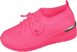 Comfort Lightweight Breathable Sneakers for Women Adjustable Barefoot Diabetic Shoes Lightweight Workout Shoe