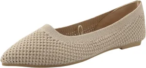 Comfortable Work Shoes Women Shoes Fashionable Flat Sole Single Fly Woven Thickened Soft Sole Casual Flat