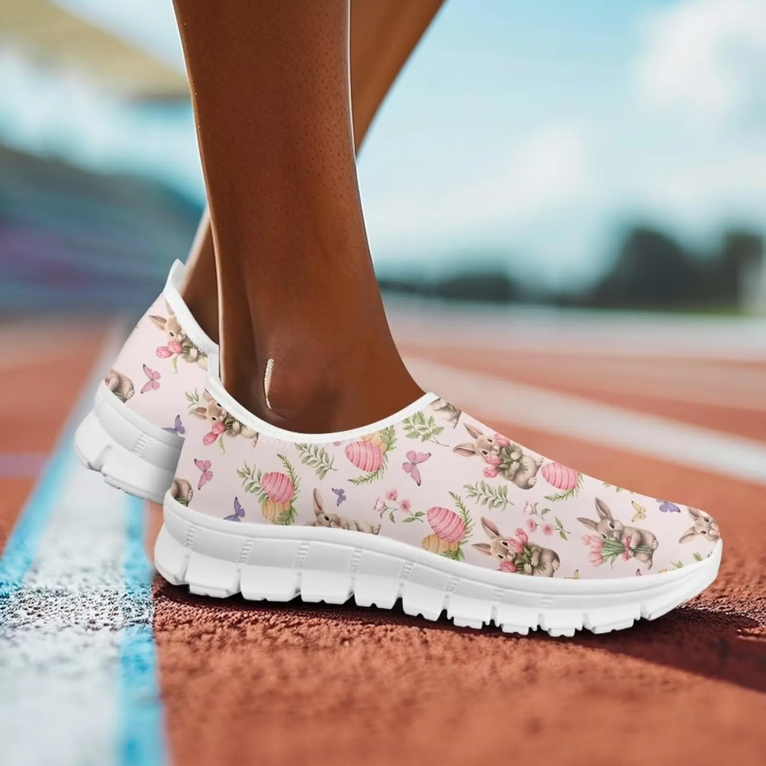 Easter Outdoor Loafers Casual Wide Toe Walking Shoes Classic Flats Leisure Loafer for Womens Girls