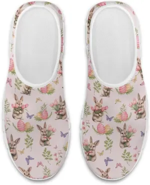 Easter Outdoor Loafers Casual Wide Toe Walking Shoes Classic Flats Leisure Loafer for Womens Girls
