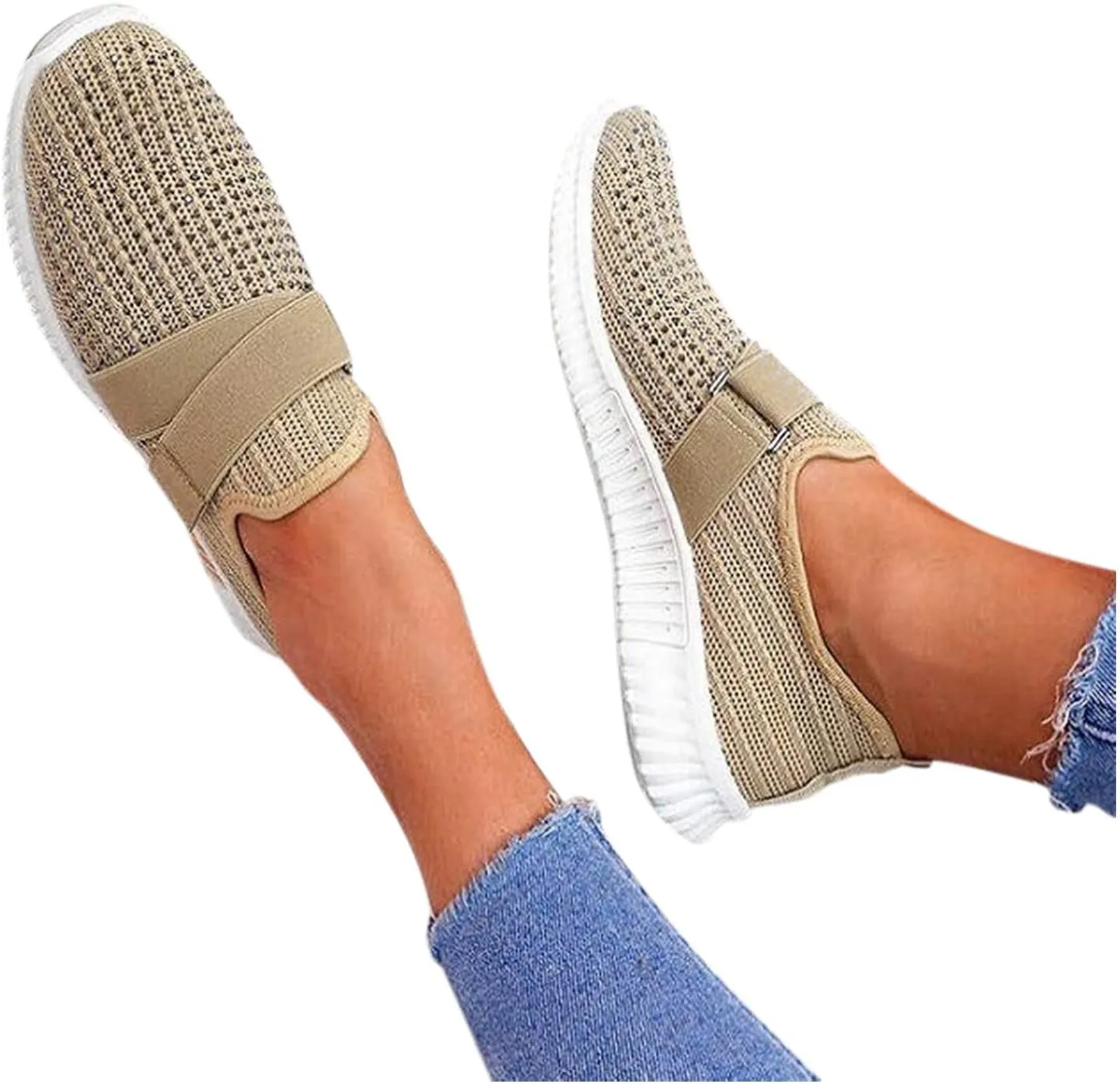Fall High Top Sneakers for Women 2023 Zapatos De Mujer para Ir Al Gym Casual Shoes for Women 5.5 Wide Width High Top Slip On Sneakers for Women Slip On Sneakers Woman