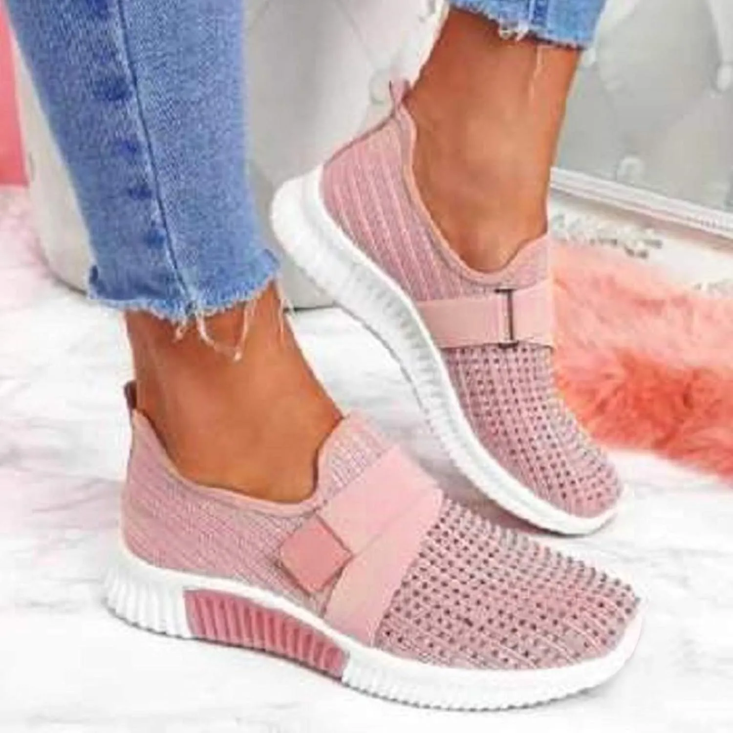 Fall High Top Sneakers for Women 2023 Zapatos De Mujer para Ir Al Gym Casual Shoes for Women 5.5 Wide Width High Top Slip On Sneakers for Women Slip On Sneakers Woman