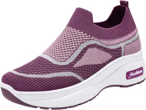 Fall Platform Sneakers for Women 2023 Women Orthopedic Sneakers Walking Shoes Women's Running Shoes Size 7 Womens Slip On Sneakers Size 7 Ankle Tenis Antideslizantes para Mujer De Cocina