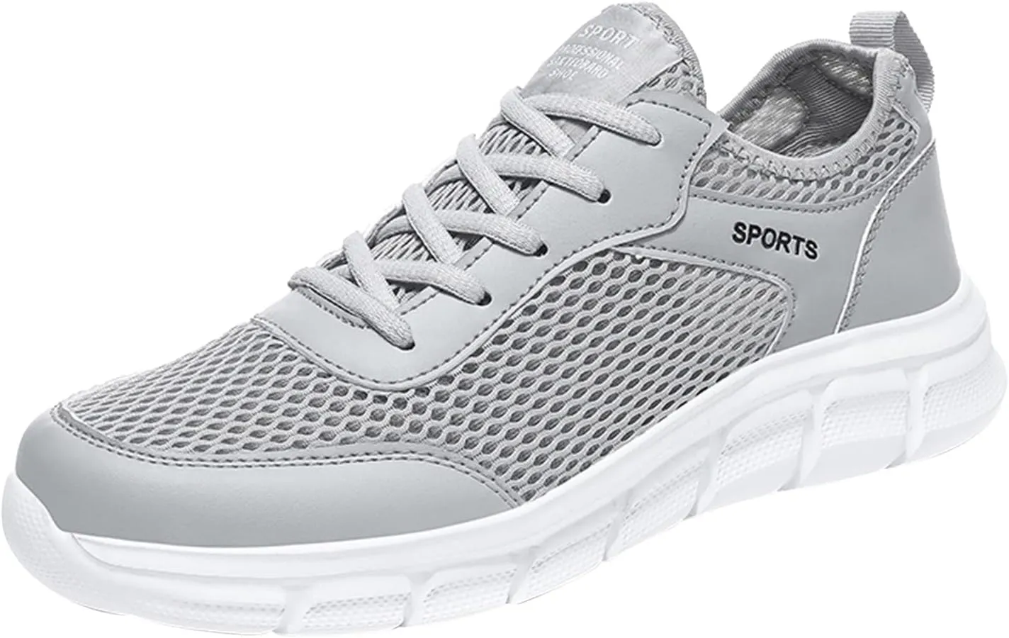 Fashion Summer Men Breathable Mesh Flat Elastic Casual Shoes Mens Sneaker