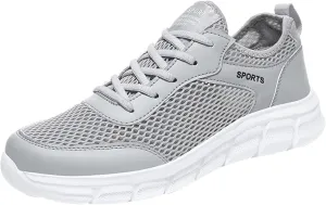 Fashion Summer Men Breathable Mesh Flat Elastic Casual Shoes Mens Sneaker