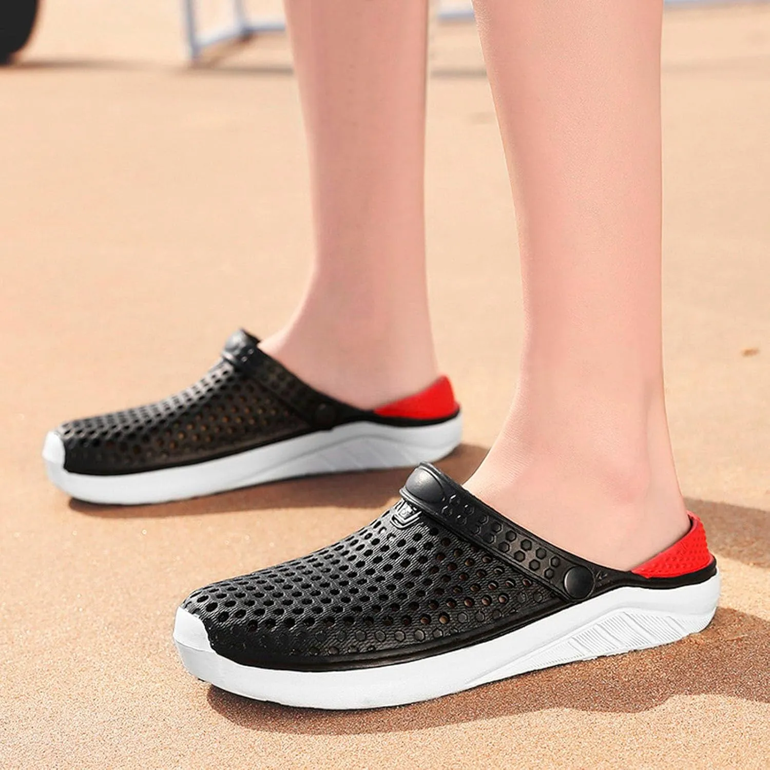 Flops Hollow Casual Couple Beach Unisex Out Sandal Flip Men Shoes Shoes Men's Rain Size 14 Mens Slippers Hard Bottom
