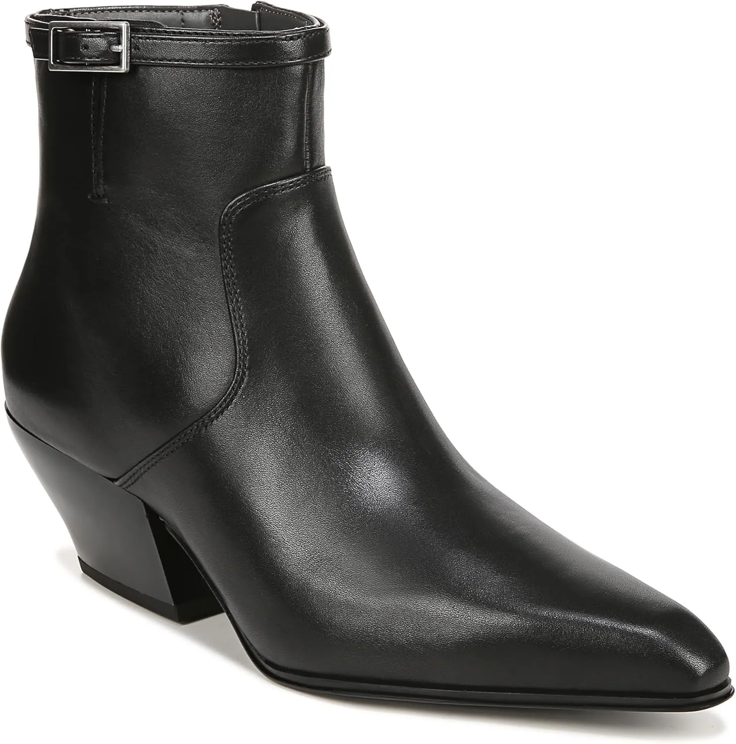 Franco Sarto Women's Western-Inspired Ankle Boots with a Sleek Design