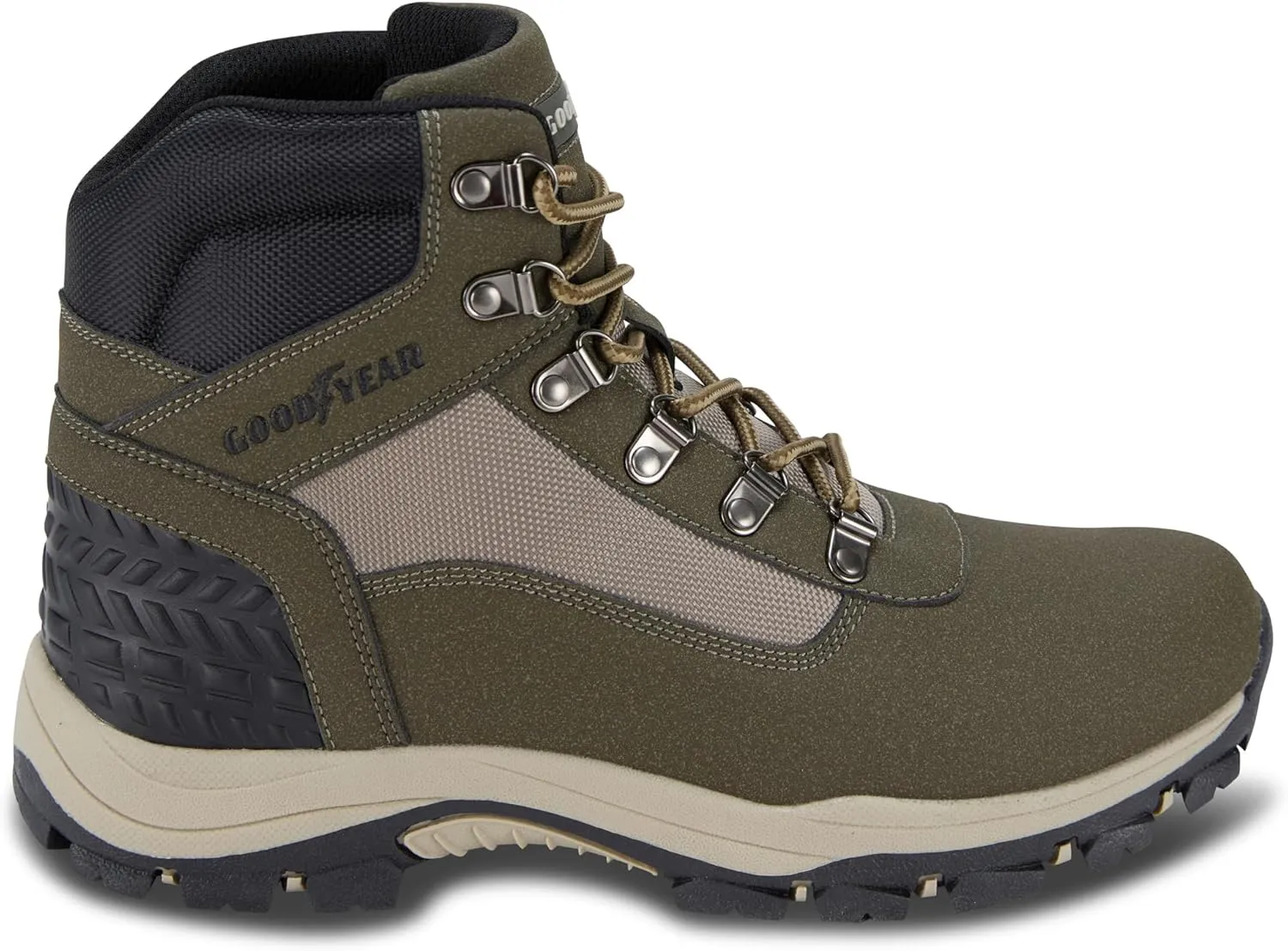 Goodyear Men's Montana Work Boot  Rugged & Durable Lace-Up Boots for Work & Hiking
