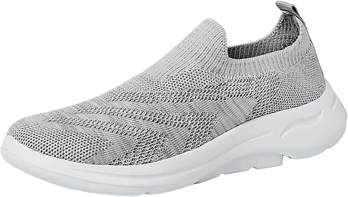Gym Shoes for Women Workout Size 12 Slip On Shoes for Women with Arch Support Cute Black Sneakers for Women Dressy Walking Sneakers for Women 2023 Zapatos De Trabajo para Mujer
