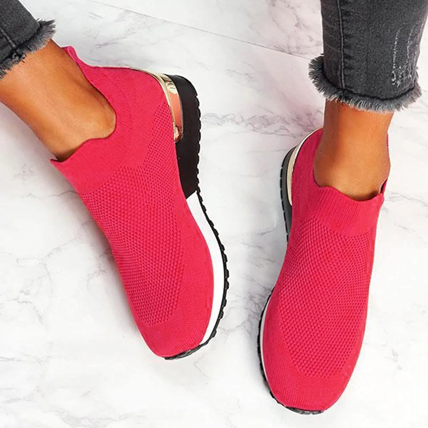 High Top Sneakers for Women 2023 Slip Resistant Nurse Shoes for Women Walking Shoes for Women Wide Width Slip On Platform Sneakers for Women Wide Width Women Orthopedic Sneakers Walking Shoes