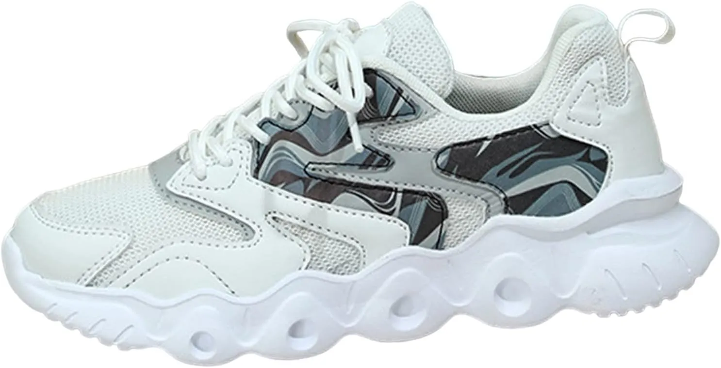 High Top Sneakers for Women Walking Shoes for Women with Arch Support and Comfort Wide Toe Black Sneakers for Women Slip On Women's Fashion Platform High Top Sneakers Zapatos Comodos De Mujer Suaves