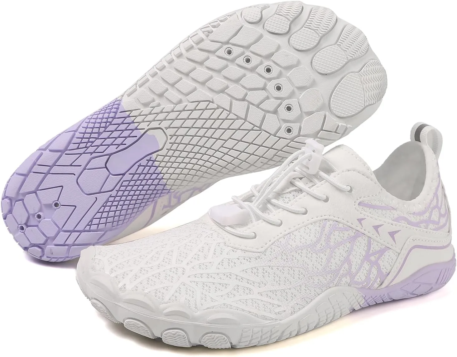 Hike Barefoot Footwear Women Men Pro Barefoot Shoes with Wide Toe Box Healthy & Non-Slip Hiking Shoes Unisex Women Water Shoe Men Outdoor Athletic Lightweight Breathable Comfy Athletic Footwear