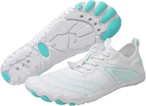 Hiking Barefoot Shoes Women Wide Toe Box Grounded Footwear for Women Healthy & Non-Slip Barefoot Shoes Breathable Zero Drop Shoe Comfortable Casual Sneakers Walking, Running, Pool Swim Shoe Quick Dry