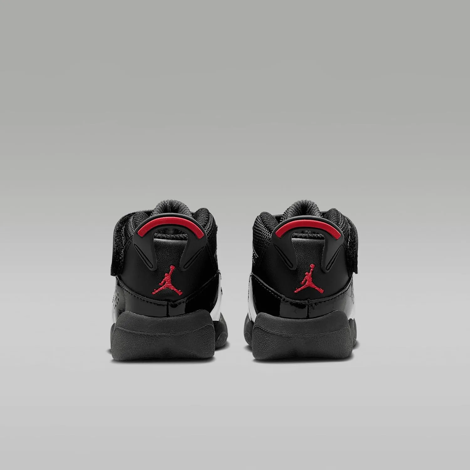 Jordan 6 Rings Baby/Toddler Shoes (323420-026, Black/Anthracite/Fire Red)