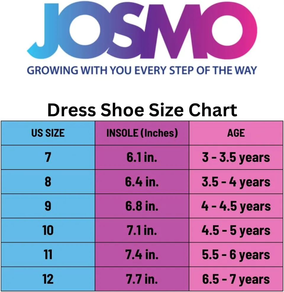 Josmo Boys Classic Comfort Dress Wing-Tip Oxford Shoe (Toddler, Little Kid, Big Kid)