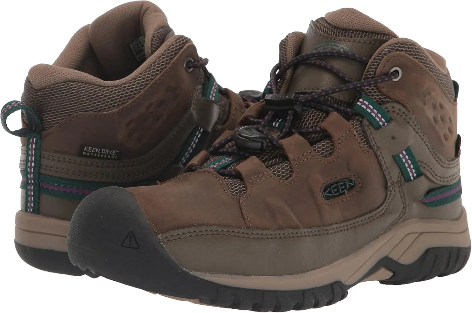 KEEN Unisex-Child Targhee Mid Height Waterproof Hiking Boots