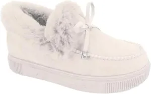 Ladmiple Booties For Women 2024 Snow Boots Winter Shoes Fur Lined Warm Slip On Ankle Boots Comfortable Walking Loafers Shoes