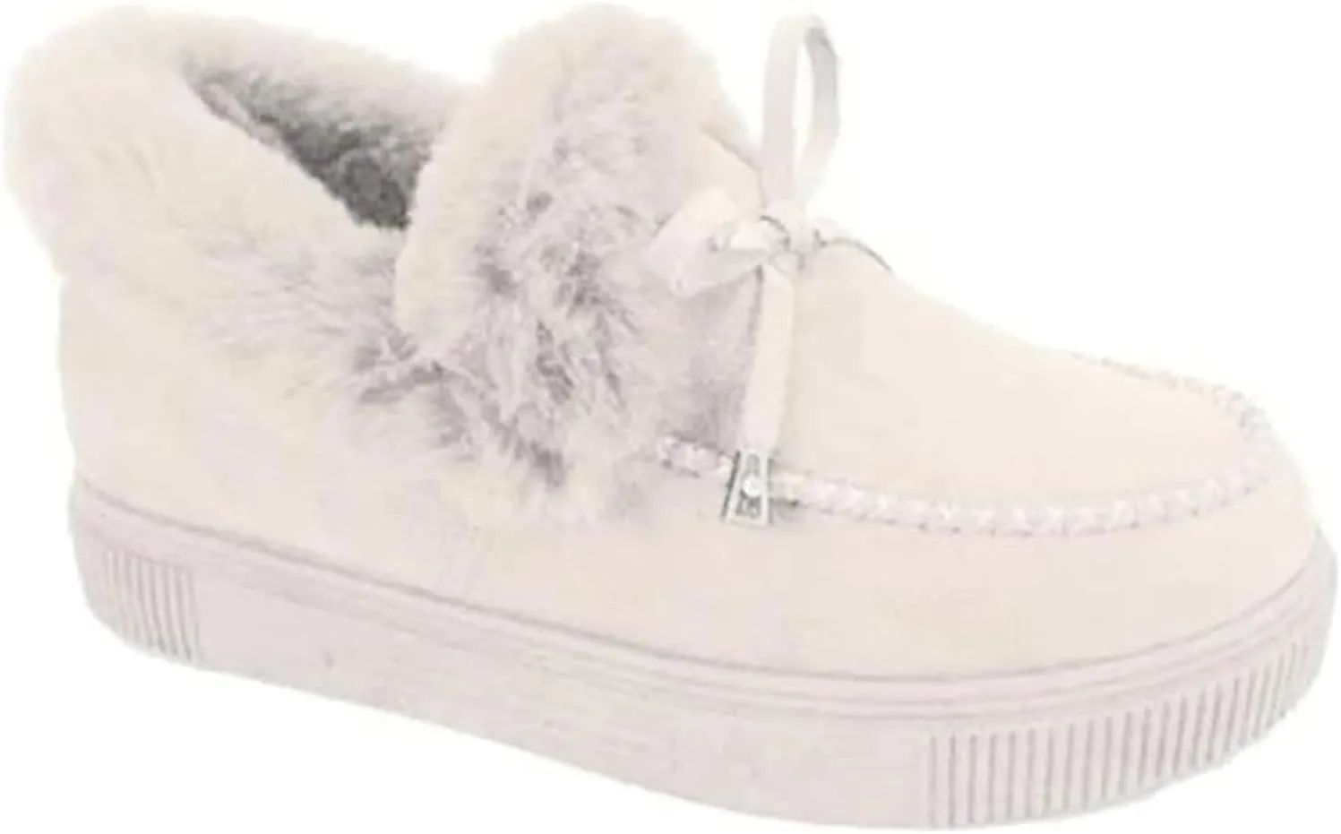 Ladmiple Booties For Women 2024 Snow Boots Winter Shoes Fur Lined Warm Slip On Ankle Boots Comfortable Walking Loafers Shoes