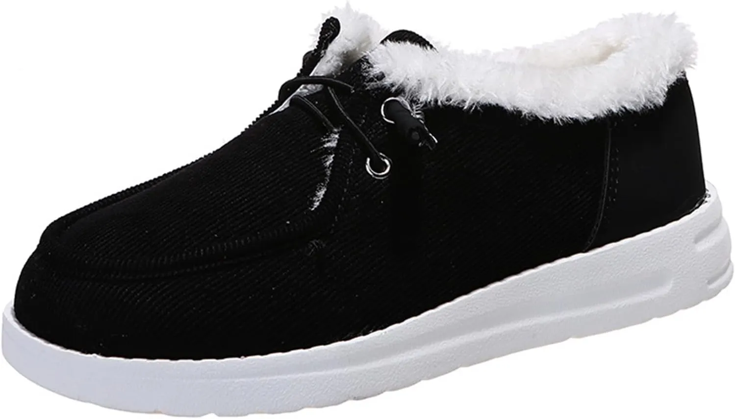 Ladmiple Winter Boots For Women Cute Warm Fur Lined Snow Boots Slip On Comfortable Fashion Outdoor Short Ankle Booties