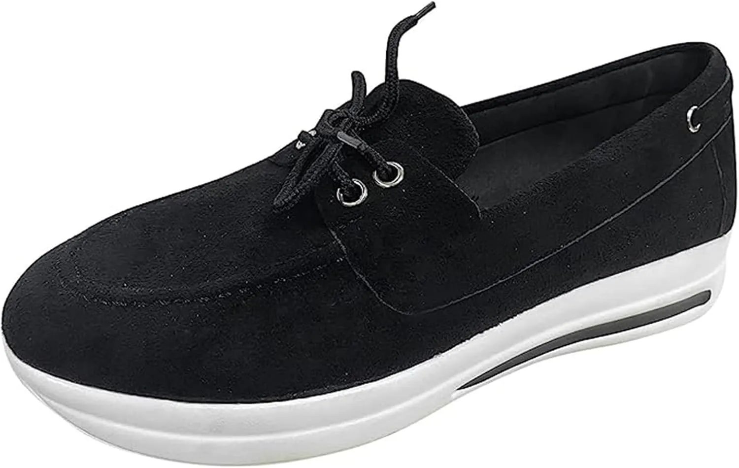 Lausiuoe Sneakers For Women Slip On Walking Womens Canvas Sneakers Low Top Fashion Comfortable Classic Casual Lightweight Soft Breathable Non-Slip Walking Flat Shoes Loafers