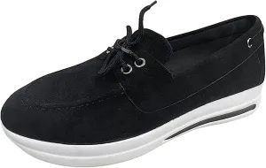 Lausiuoe Sneakers For Women Slip On Walking Womens Canvas Sneakers Low Top Fashion Comfortable Classic Casual Lightweight Soft Breathable Non-Slip Walking Flat Shoes Loafers