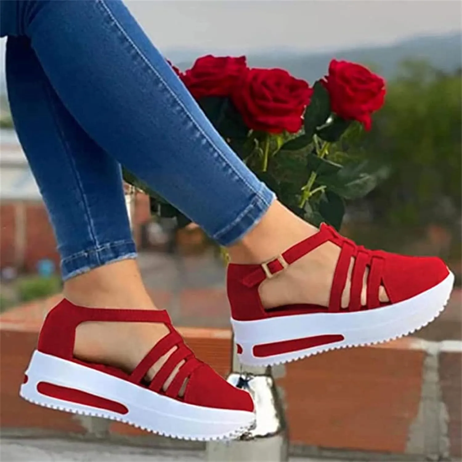 Lausiuoe Sneakers For Women Walking Shoes Comfortable Running Shoes Lightweight Tennis Shoes Non Slip Gym Workout Shoes