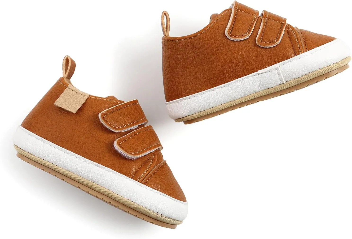 Leather Ankle Sneaker Girls Boys Infant Soft Sole Anti Slip Double Strap Platform Baby Shoes Girl 1218 Months Walking