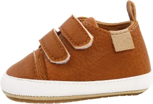 Leather Ankle Sneaker Girls Boys Infant Soft Sole Anti Slip Double Strap Platform Baby Shoes Girl 1218 Months Walking