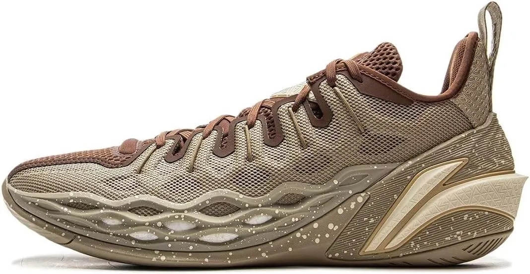 LI-NING Buckets Men Professional Basketball Shoes Lightweight High Rebound Basketball Outdoor Sneakers ABAV023