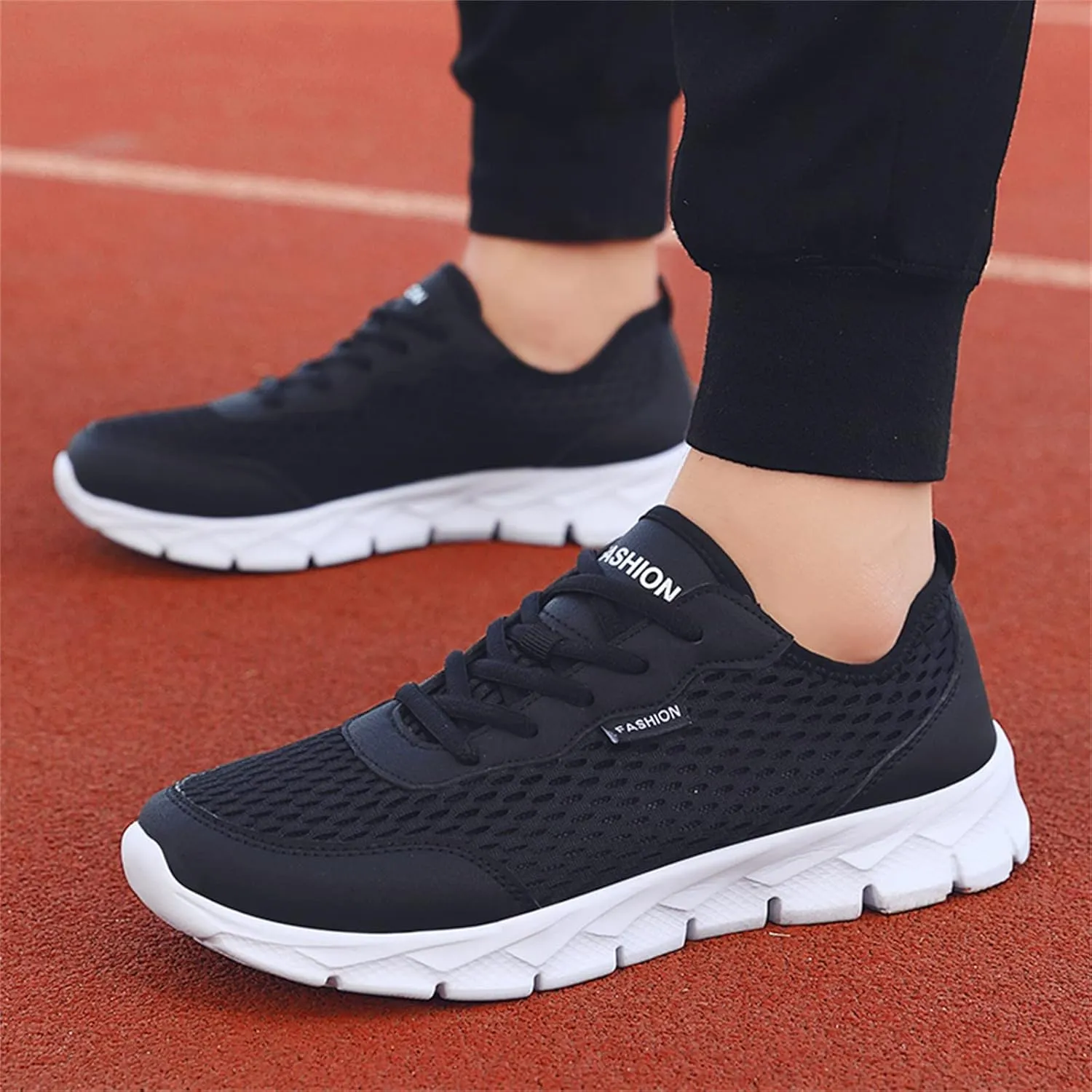 Lightweight Arch Support Sneakers for Men Comfortable Lightweight Casual Walking Shoe Athletic Fashion Sneakers
