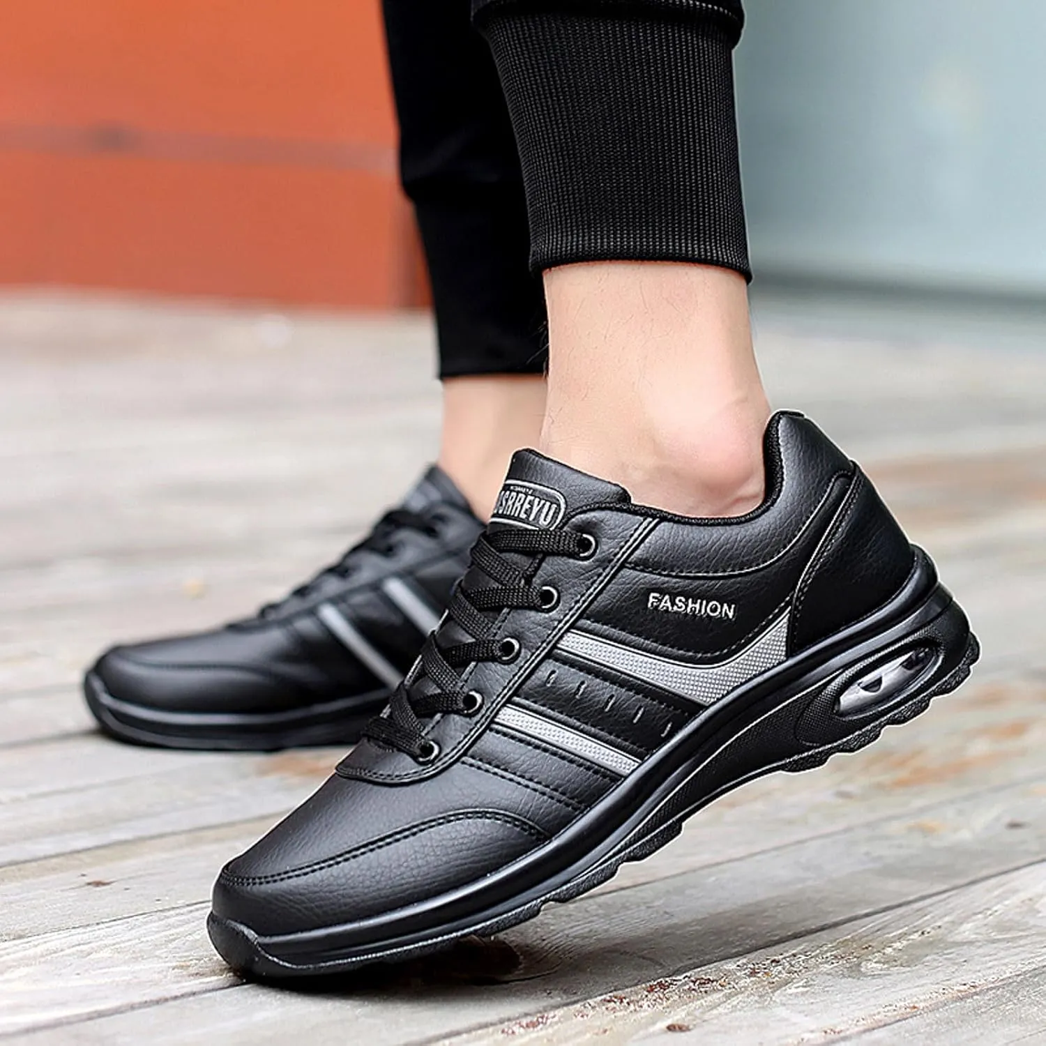 Lightweight Arch Support Sneakers for Men Non Slip Lightweight Workout Shoe Men's Classic Casual Walking Shoes