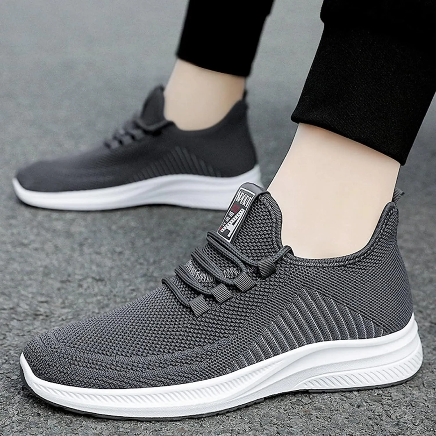 Lightweight Hiking Shoes for Men Comfortable Lightweight Casual Walking Shoe Athletic Fashion Sneakers for Men