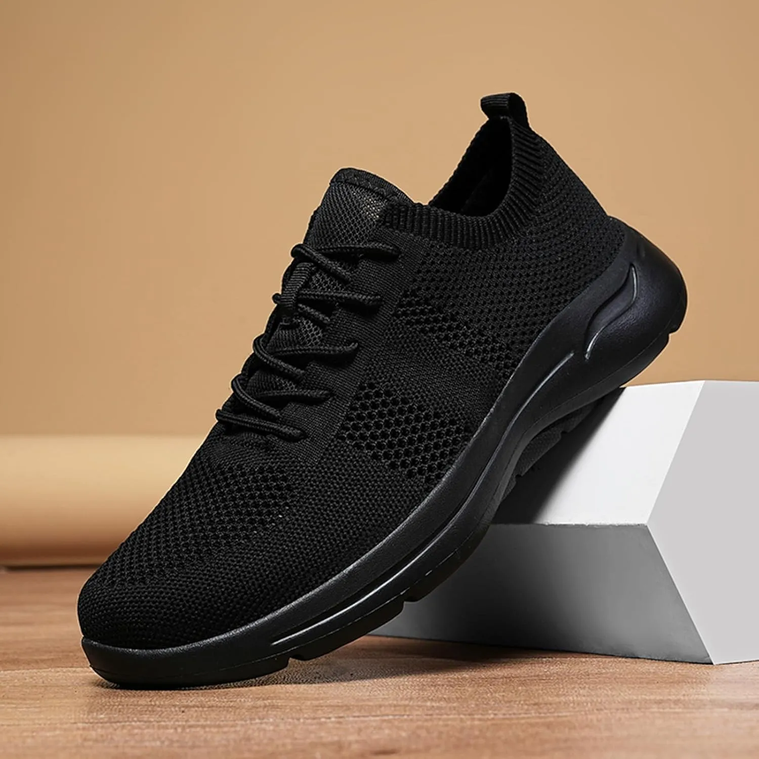 Lightweight Non Slip Sneakers for Men Slip On Lightweight Breathable Fashion Sneaker Lightweight Barefoot Shoes